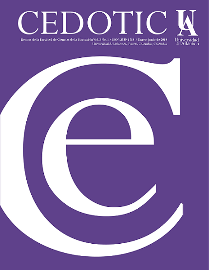 REVISTA CEDOTIC ISSN: 2539-1518. VOL. 3. No. 1. Enero-Junio 2018